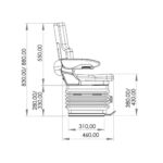 Asiento para conductor Agraro III apoyabrazo - Imagen 5