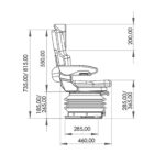 Asiento tractor Agraro II con apbrazos y apcervical - Imagen 5