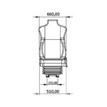Butacas para micros larga distancia Novus neumatica - Imagen 4