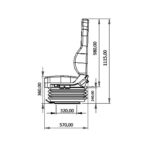 Butacas para micros larga distancia Novus neumatica - Imagen 5