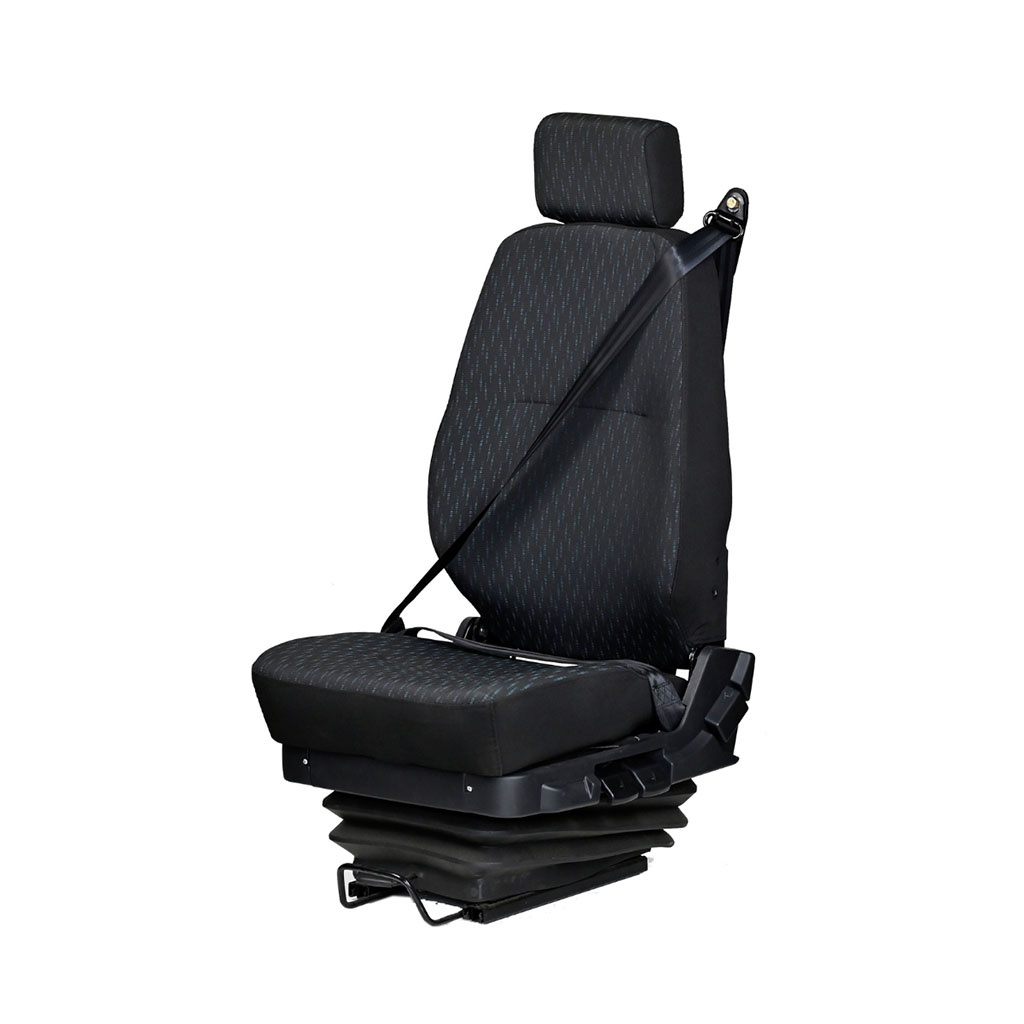 Silla conductor Novaro neumatica con cinturon Del Plata Butacas quarter Silla conductor Novaro neumatica con cinturon - Imagen 1